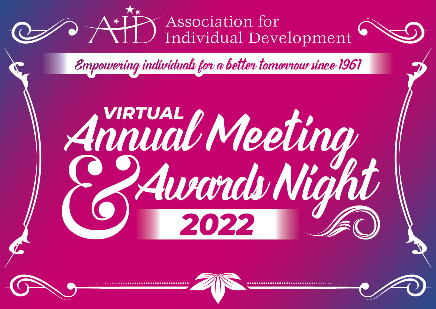 Virtual Annual Meeting Awards Night 2022