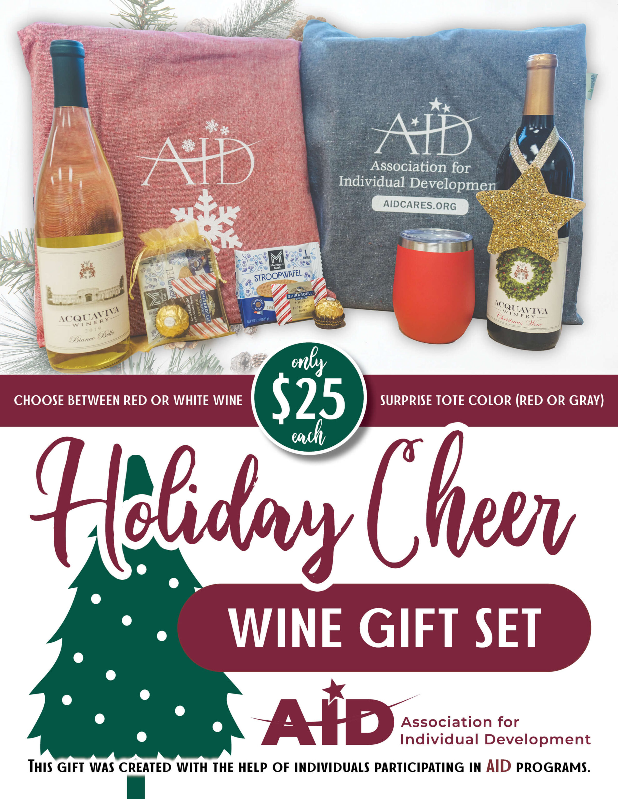 Holdiay Cheer Wine Gift Set
