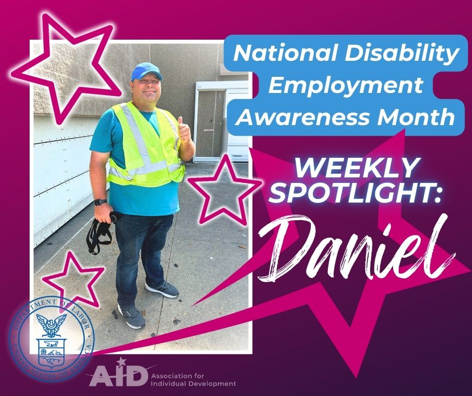 461991492_1012675104202016_5982488486605845423_n National Disability Employment Awareness Month Weekly Spotlight: Daniel