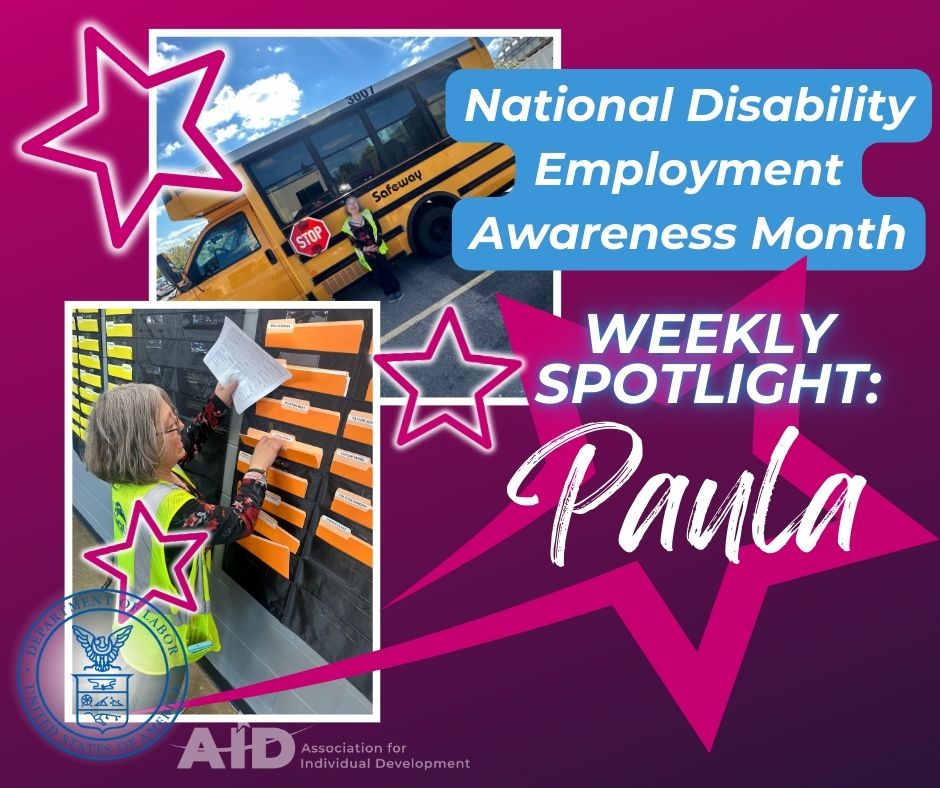 463439854_1024487793020747_2289472762658130337_n National Disability Employment Awareness Month Weekly Spotlight: Paula
