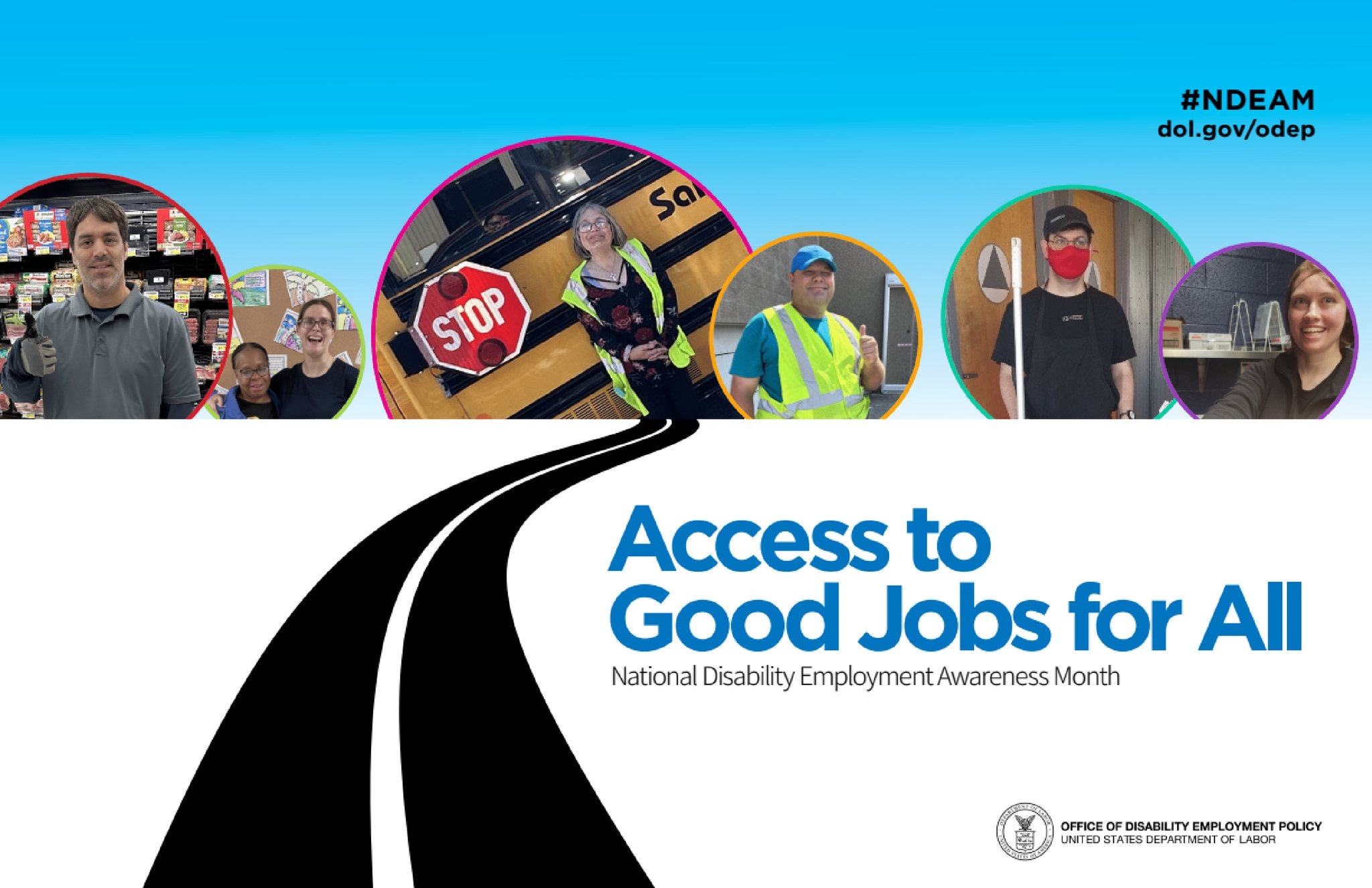 465172480_1035602325242627_6618683552131385118_n "Access to Good Jobs for All" poster