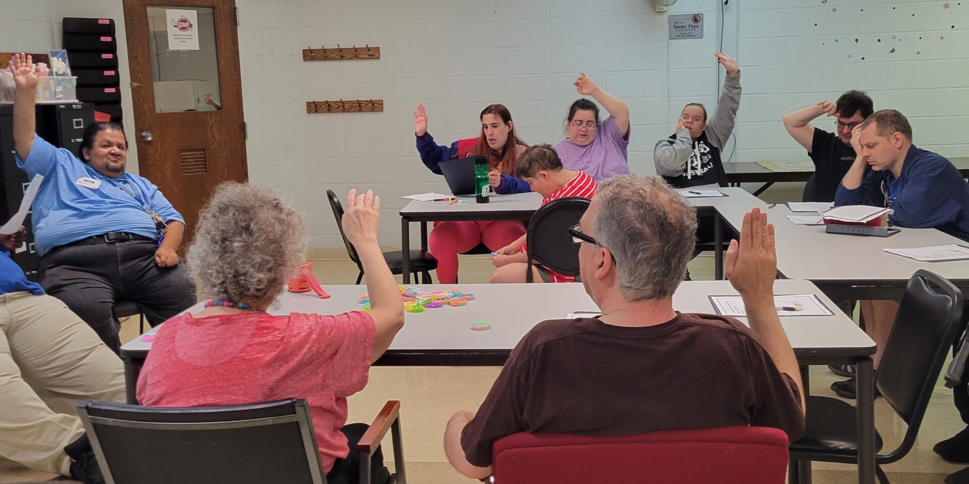 Individuals participating in an Advocacy Class