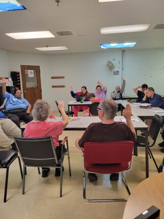 Advocey class 1 Individuals participating in an Advocacy Class