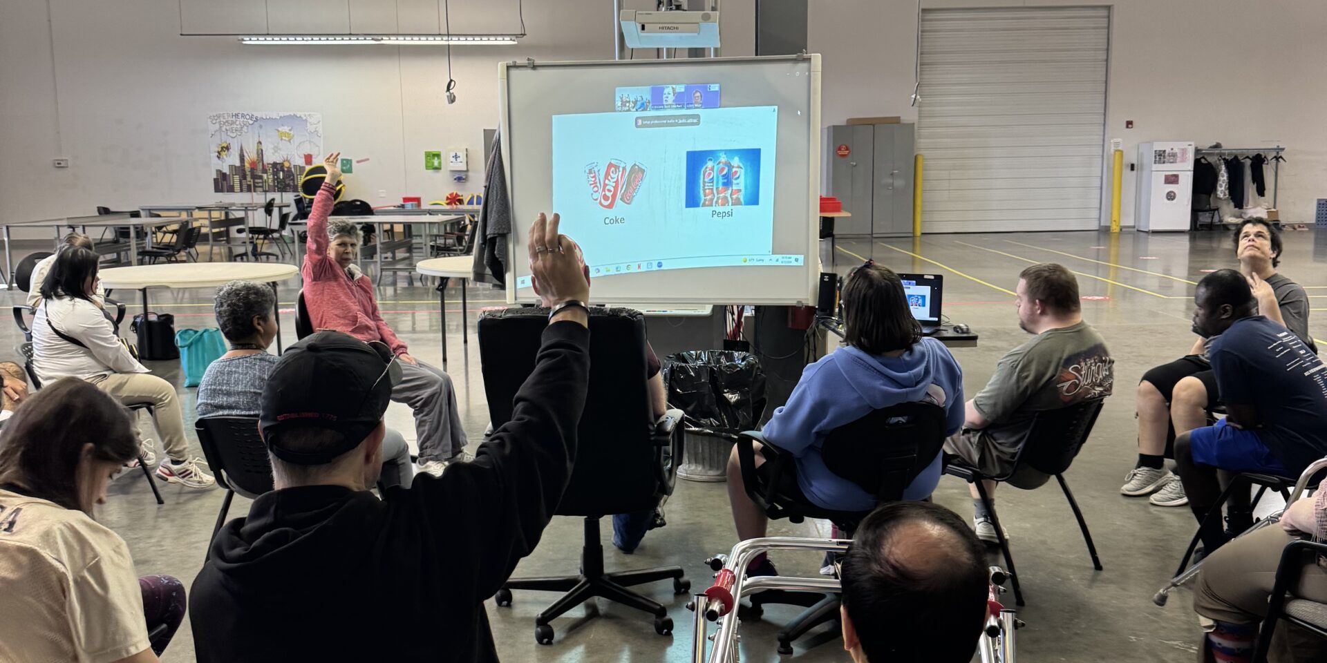 Individuals participating in Self-Advocacy Alliance Group